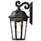 Nuvo East River Outdoor Large Wall Lantern 1 Light Matte Black Finish 60/5946 - alternate 2